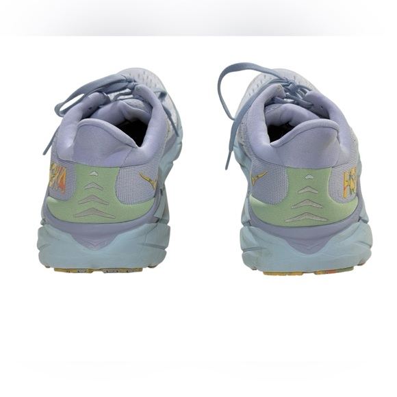 Hoka One Clifton 8 Running Shoe Women’s Baby Lavender/Smoke Green Sz9.5 - Picture 4 of 15